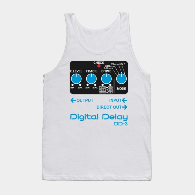 Digital delay pedal Tank Top by weeed